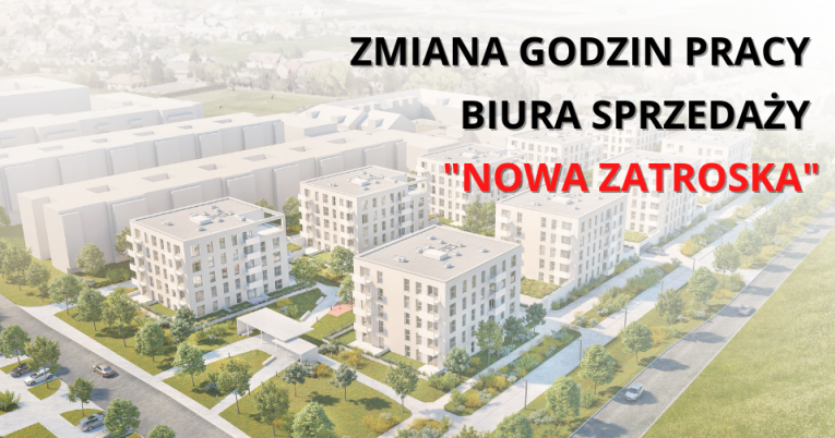 Zmiana trybu pracy biura sprzedaży 